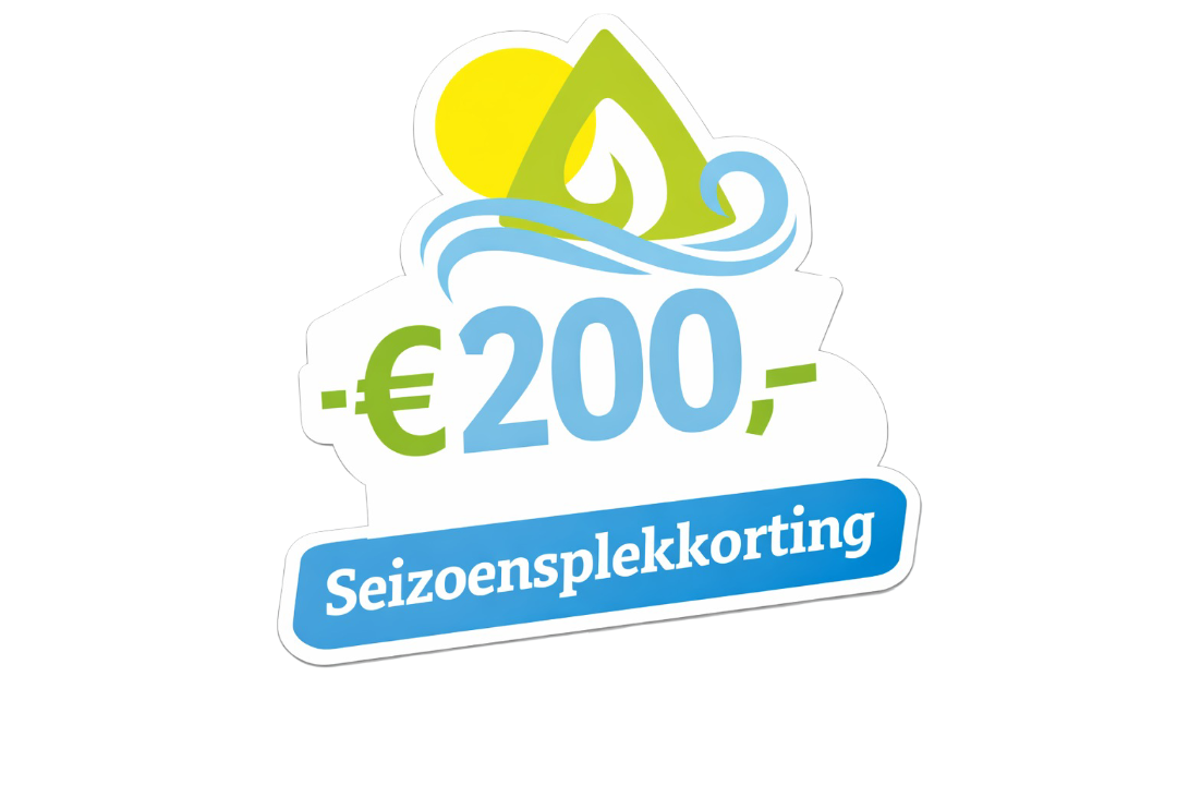 Seizoenplek korting